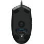 Logitech Gaming Mouse G102 LIGHTSYNC Optisk Kablet Sort